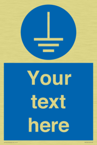 Custom Connect to Earth Sign